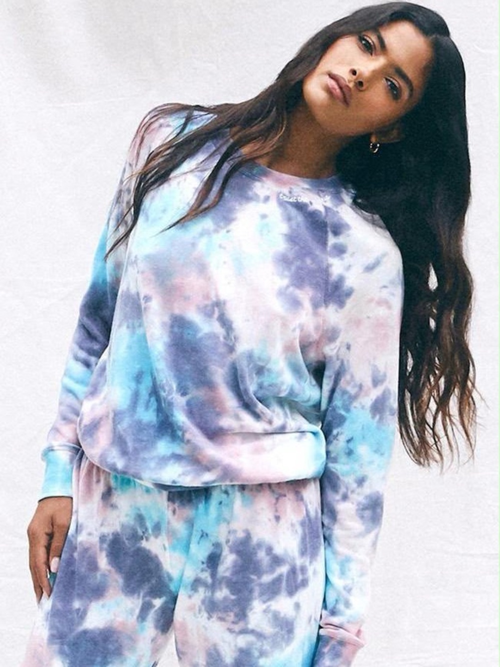 Spiritual Gangster Pastel Tie-Dye Sweatshirt